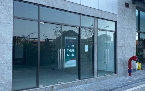 Shophouse chân đế nhiều tòa chung cư ế ẩm