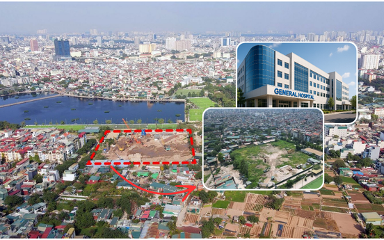 'Ôm' hàng chục nghìn m2 đất vàng giữa Thủ đô suốt một thập kỷ, dự án bệnh viện tầm cỡ quốc tế nay vẫn là bãi đất hoang