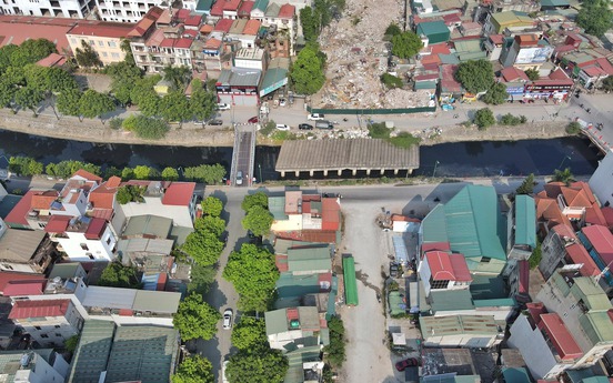 Cây cầu bắc ngang vành đai nằm sâu trong lõi đô thị Hà Nội 'treo' hơn 10 năm chuẩn bị tái thi công