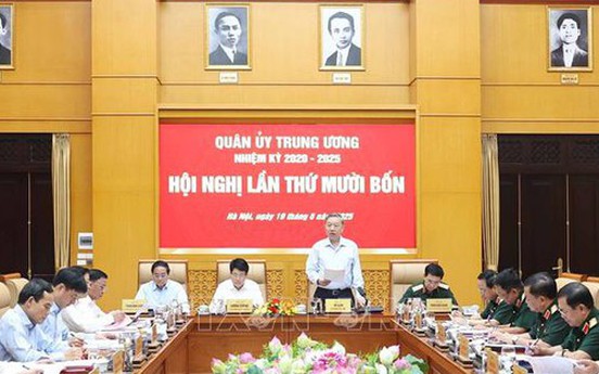 Tổng Bí thư Tô Lâm chủ trì Hội nghị Quân ủy Trung ương lần thứ 14