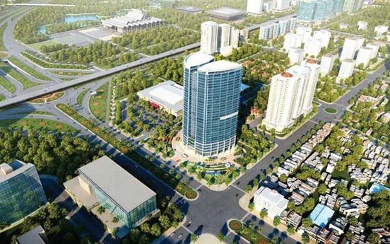 Tháp tài chính quốc tế 34 tầng nằm sát đại siêu thị của Thủ đô vẫn là bãi đất hoang lạnh sau 20 năm