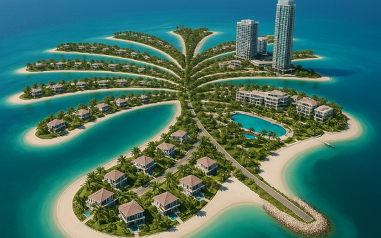 Việt Nam sẽ xây 5 cụm đảo nổi trên biển giống mô hình của Dubai, tọa lạc tại thành phố đáng sống nhất cả nước