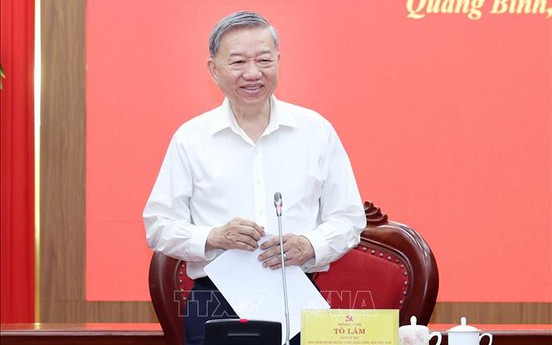 Tổng Bí thư Tô Lâm: Đòn bẩy chiến lược đưa Quảng Trị vươn lên trở thành cực tăng trưởng mới vùng Bắc Trung Bộ