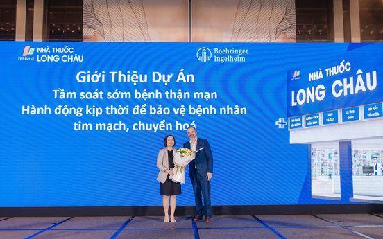 Long Châu hợp tác cùng Boehringer Ingelheim, công ty dược phẩm hàng đầu của Đức, thực hiện tầm soát sớm bệnh thận mạn miễn phí