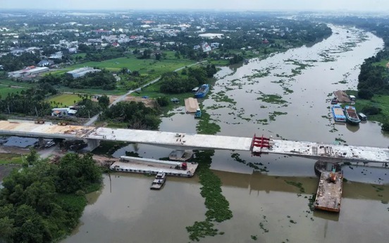 Hợp long cây cầu thứ 3 bắc qua sông Sài Gòn, kết nối một tỉnh vừa sáp nhập vào TP. HCM