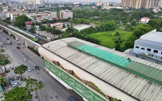 Gấp rút khắc phục hư hỏng trên tuyến đường sắt đô thị đầu tiên tại Hà Nội