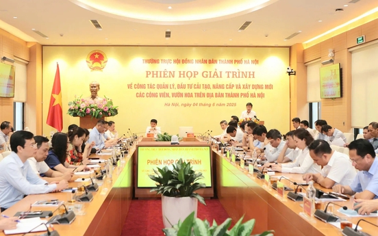 Hà Nội giải trình về quản lý, cải tạo, nâng cấp vườn hoa, công viên
