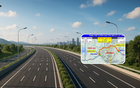 Dự án cao tốc hơn 18.000 tỷ có 'bóng dáng' của Tập đoàn Đèo Cả đạt dấu mốc quan trọng