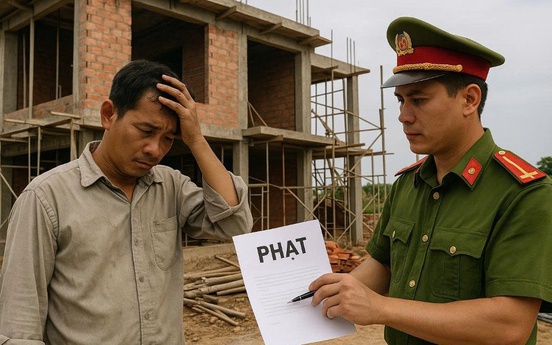 Kể từ nay, nếu xây nhà không có giấy phép xây dựng, người dân sẽ bị phạt nặng
