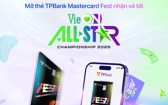 TPBank Mastercard FEST: Thẻ tín dụng đầu tiên tại Việt Nam dành cho tín đồ concert và giải trí