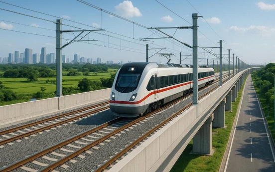 2 tháng nữa, tuyến đường sắt hơn 200.000 tỷ, kết nối 5 tỉnh, thành phía Nam sẽ đạt cột mốc quan trọng