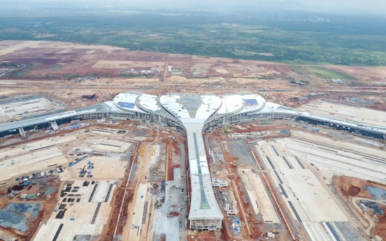 Toàn cảnh “đại công trường” sân bay Long Thành sau 4 năm xây dựng