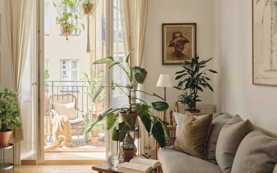 Những căn hộ hơn 40 m2 vẫn ngập tràn ánh sáng, cây xanh