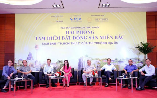 VIDEO: Tọa đàm và Giao lưu trực tuyến "Hải Phòng - Tâm điểm bất động sản miền Bắc: Kịch bản TP.HCM thứ 2 của thị trường địa ốc"