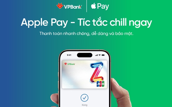 VPBank triển khai Apple Pay cho chủ thẻ VPBank JCB