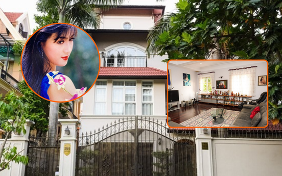 Biệt thự nằm trong 'khu nhà giàu' của 'nữ hoàng ảnh lịch' Hiền Mai: Rộng gần 800m2, mang đậm dấu ấn Tây Ban Nha với nội thất hiện đại tinh tế