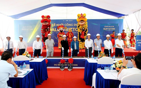 Hà Nội: Chính thức khởi công Dự án Khu nhà thương mại liền kề HDB - Palmy Biztown tại phường Thanh Liệt