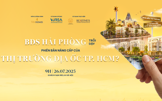 Hôm nay diễn ra Hội thảo: Bất động sản Hải Phòng trỗi dậy - “Phiên bản nâng cấp” của thị trường địa ốc TP.HCM?