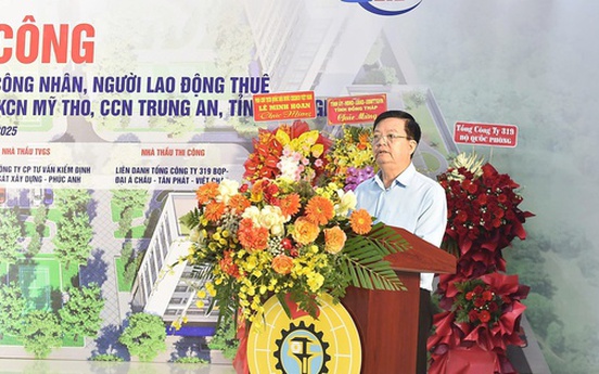 Khởi công dự án nhà ở xã hội đầu tiên cho công nhân, người lao động thuê bằng nguồn tài chính công đoàn