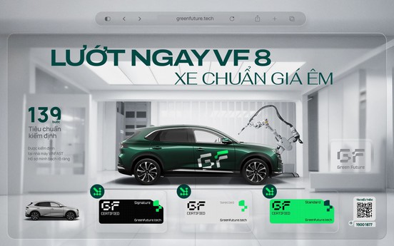 Cơ hội lên đời xe điện “ngon - xịn - mịn” với Green Future