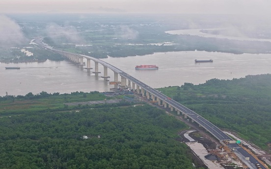 Chỉ ít tuần nữa, cầu lớn nhất vành đai chiến lược của Đông Nam Bộ chính thức thông xe