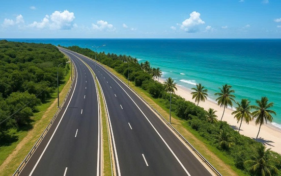 Tháng sau, tuyến đường 42km kết nối sân bay Long Thành với ‘thiên đường biển đảo phía Nam’ sẽ đạt cột mốc quan trọng