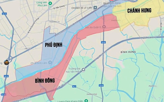 Quận 8 sau sáp nhập còn mấy phường? Bản đồ quận 8 sau sáp nhập