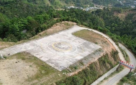 Thành phố rộng nhất Việt Nam sắp có thêm bãi đáp trực thăng phục vụ cứu hộ miền núi