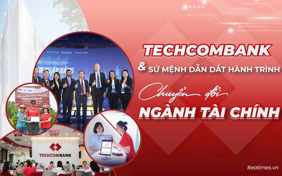 Techcombank: Song hành chiến lược “số” - “xanh”, dẫn dắt hành trình chuyển đổi ngành tài chính