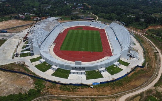 Sân vận động 22.000 chỗ lớn nhất miền núi phía Bắc: Mặt sân xanh mướt chuẩn FIFA, ngày vận hành sắp cận kề