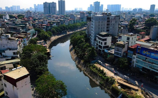 Đến tháng 8, dự án cải tạo vệ sinh môi trường hai bên sông Tô Lịch sẽ hoàn thành