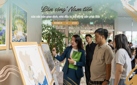 'Làn sóng' Nam tiến của các sàn giao dịch, nhà đầu tư bất động sản phía Bắc