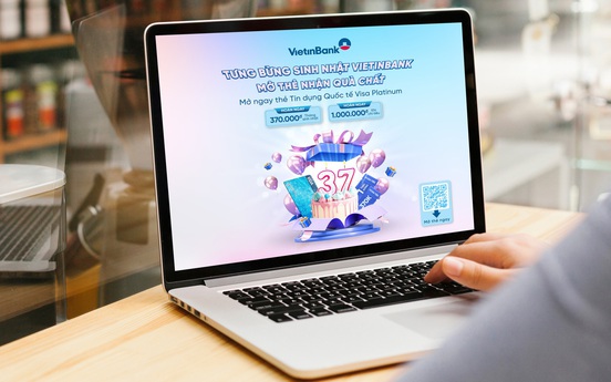 Bùng nổ ưu đãi nhân dịp sinh nhật VietinBank cùng thẻ tín dụng quốc tế Visa Platinum