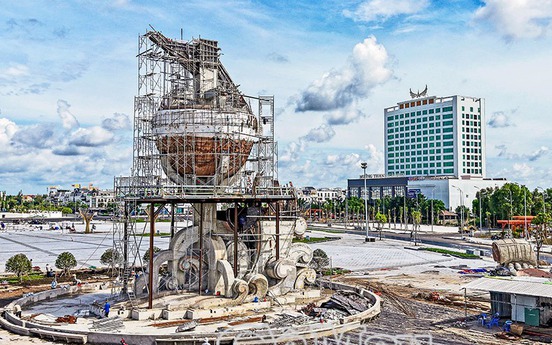 Tỉnh lớn thứ 3 ĐBSCL sắp có quảng trường quy mô với biểu tượng con tôm