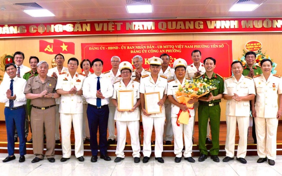 Hà Nội: Phường Yên Sở tổ chức Lễ kỷ niệm 80 năm Ngày truyền thống Công an nhân dân