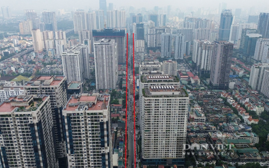 Dự án mở rộng cung đường hơn 1km 'cõng' 20 tòa chung cư tại Hà Nội lùi thời hạn hoàn thành