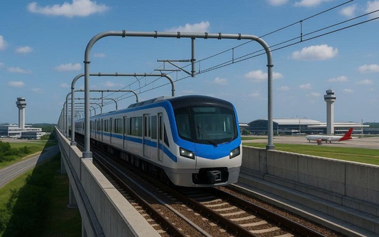 Chuyển động mới nhất về dự án đường sắt kết nối hai sân bay lớn bậc nhất Việt Nam