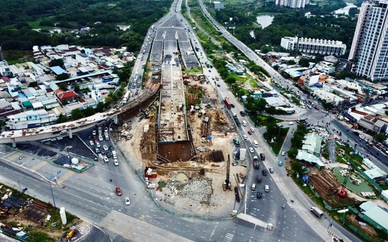 Dự án nút giao 3.400 tỷ hiện đại và độc đáo nhất TP. HCM lùi thời gian hoàn thành
