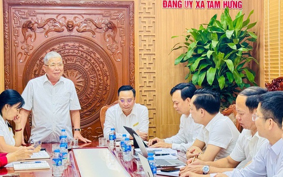 ‘Đại gia điếu cày’ Lê Thanh Thản bất ngờ xuất hiện, cam kết hoàn thiện loạt dự án đô thị ở Hà Nội