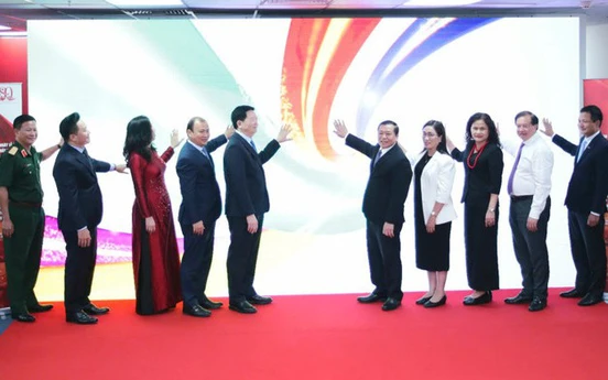 Khai trương Trung tâm Báo chí Triển lãm thành tựu đất nước