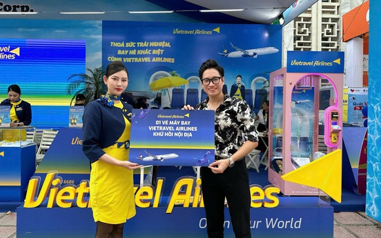 Vietravel Airlines mang tới những trải nghiệm đặc biệt gì tại Triển lãm thành tựu Đất nước?