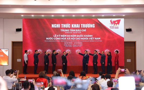 Ra mắt Trung tâm Báo chí phục vụ lễ kỷ niệm 80 năm Quốc khánh 2/9