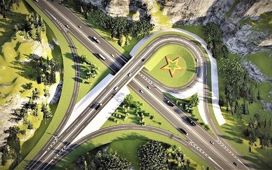 Tập đoàn Đèo Cả huy động hơn 2.600 nhân sự xây dựng xuyên Lễ tuyến cao tốc kết nối cửa khẩu quốc tế lớn nhất Việt Nam