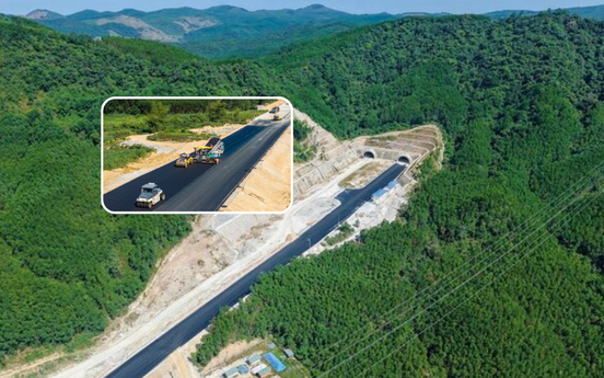 Cao tốc 88km gồm 3 hầm xuyên núi, 81 hầm chui dân sinh, 77 cầu sắp cán đích