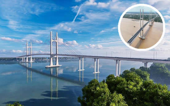 Chỉ còn hơn 1 tuần nữa, cây cầu gần 7.000 tỷ, cách cầu dây văng đầu tiên do Việt Nam thiết kế 3,8km sẽ chính thức khai thác