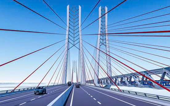 Nhật Bản ngỏ ý hỗ trợ xây dựng cây cầu dây văng dài hơn 17km kết nối 2 tỉnh thành vùng Đồng bằng sông Cửu Long