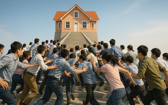 Thấy gì khi giá chung cư TP. HCM chạm ngưỡng nhà liền thổ?