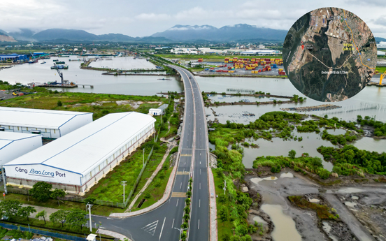 Sắp hoàn thành tuyến đường 4.000 tỷ xuyên rừng ngập mặn, kết nối đến cảng nước sâu lớn nhất Việt Nam