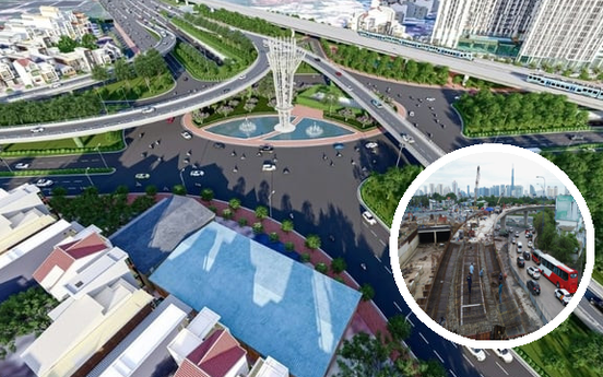 Sắp thông xe cầu vượt và hầm chui tại nút giao 3.400 tỷ hiện đại và độc đáo nhất TP. HCM