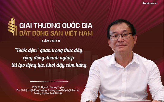 Giải thưởng Quốc gia Bất động sản Việt Nam lần thứ II: Sức nặng và những giá trị lan tỏa